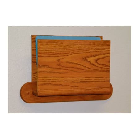 Wooden Mallet HIPAA Compliant Oak Open Ended Chart Holder - Medium Oak OCHO20-1MO